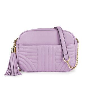 9379 Quilted Crossbody Bags - Stylish Camera Bag with Tassel - Lightweight